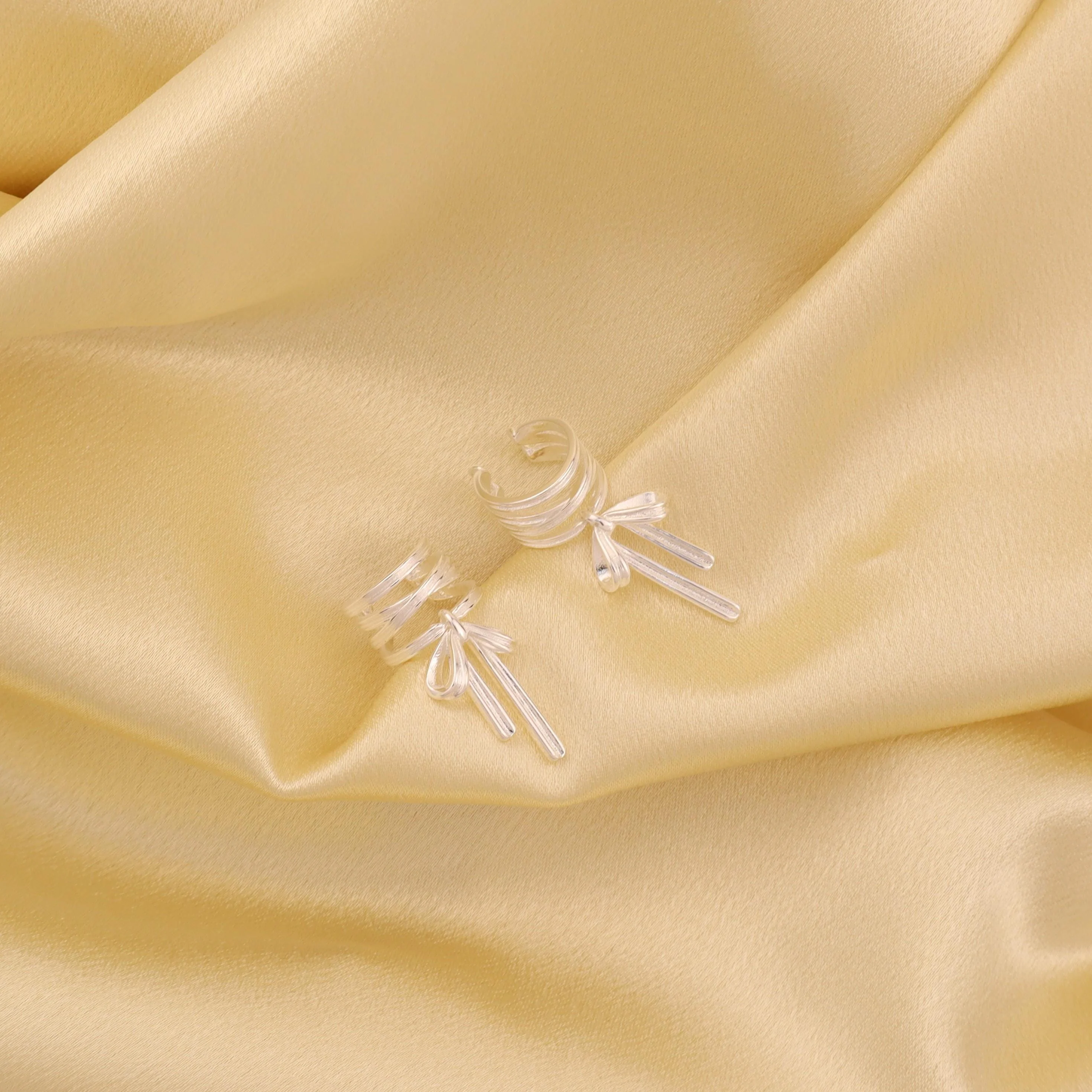 Bow Tie Ear Cuff Earring - Image 5