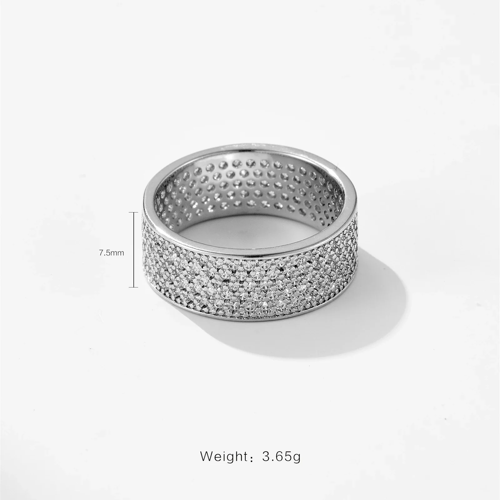 Circle Diamond Ring - Image 5