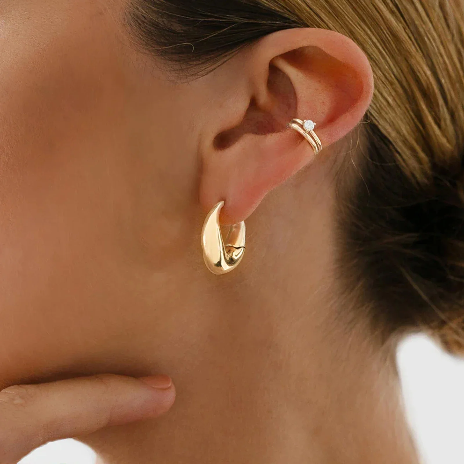 Drop Stud Earrings - Image 5