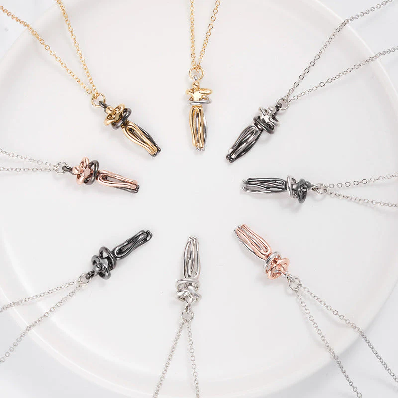 Infinity Hugging Necklace - Image 12