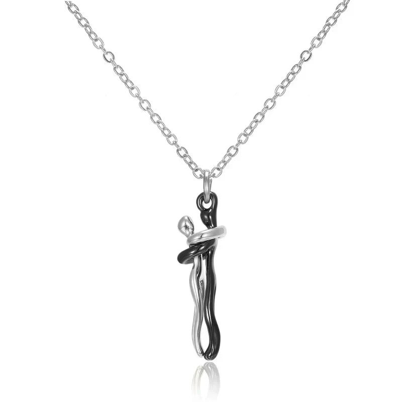 Infinity Hugging Necklace - Image 4