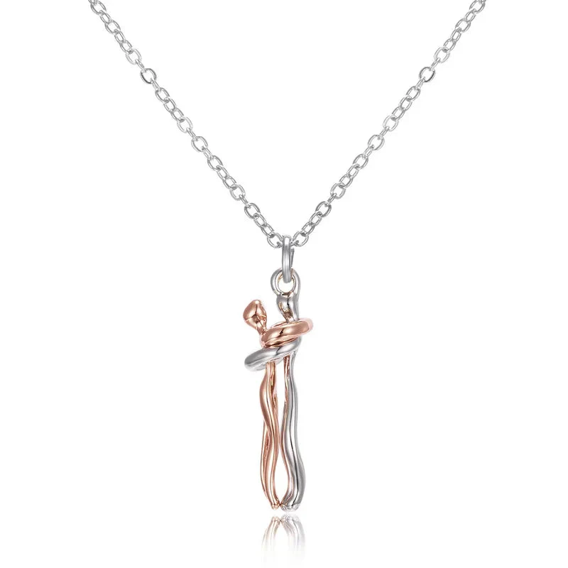 Infinity Hugging Necklace - Image 5