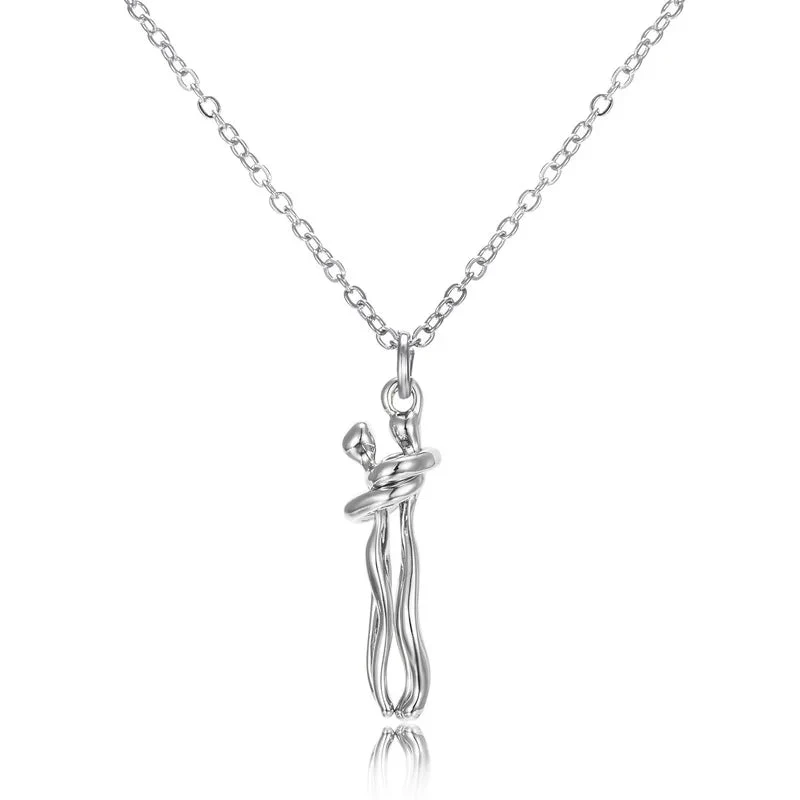 Infinity Hugging Necklace - Image 9