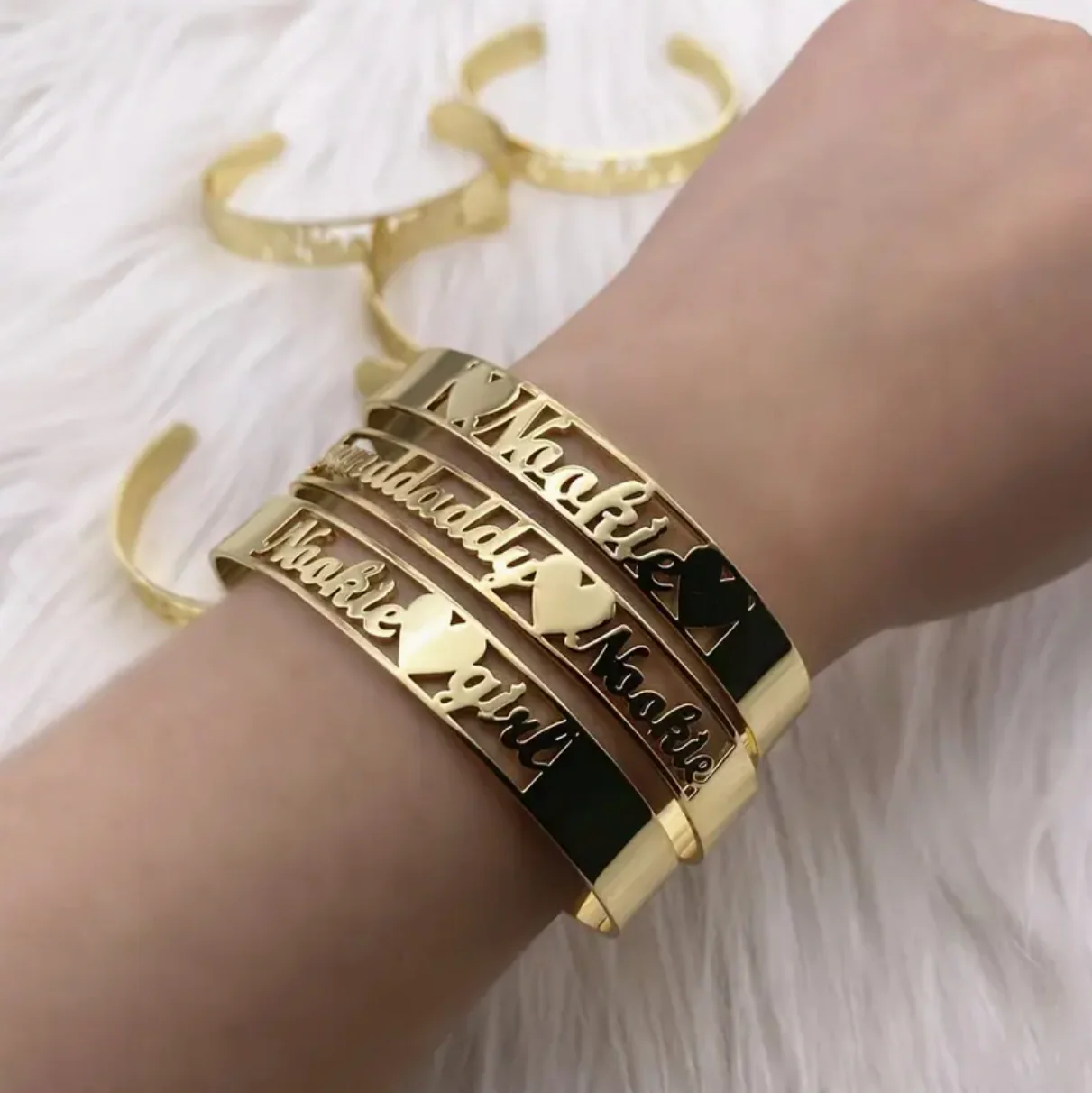 Personalized Love Heart Bracelet - Image 3