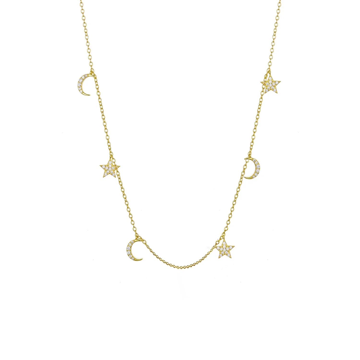 Star Moon Necklace - Image 6